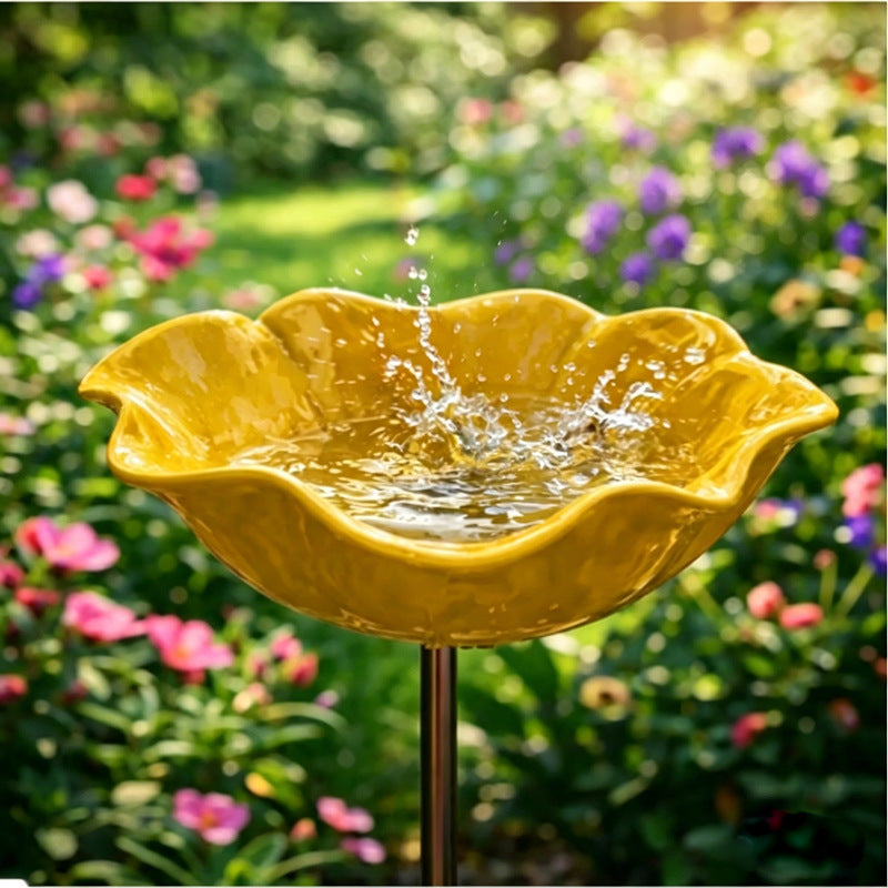 Gardenhome™ 🔥Last Day 55% OFF 🔥 Colorful Metal Flower Stake for Birds, Bees & Butterflies